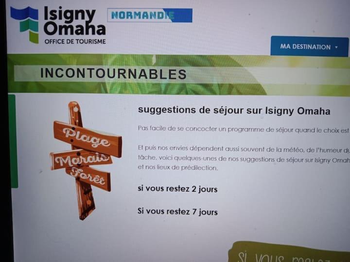 Poisson Apartman Isigny-sur-Mer Kültér fotó